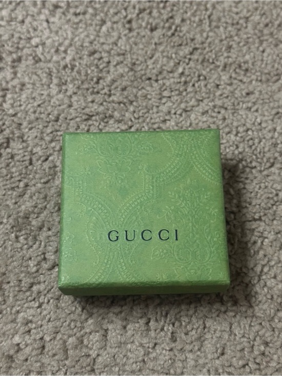 Gucci Accessories - Gucci Light Green Embossed Jewelry Box